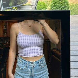 PacSun Gingham Tank Top